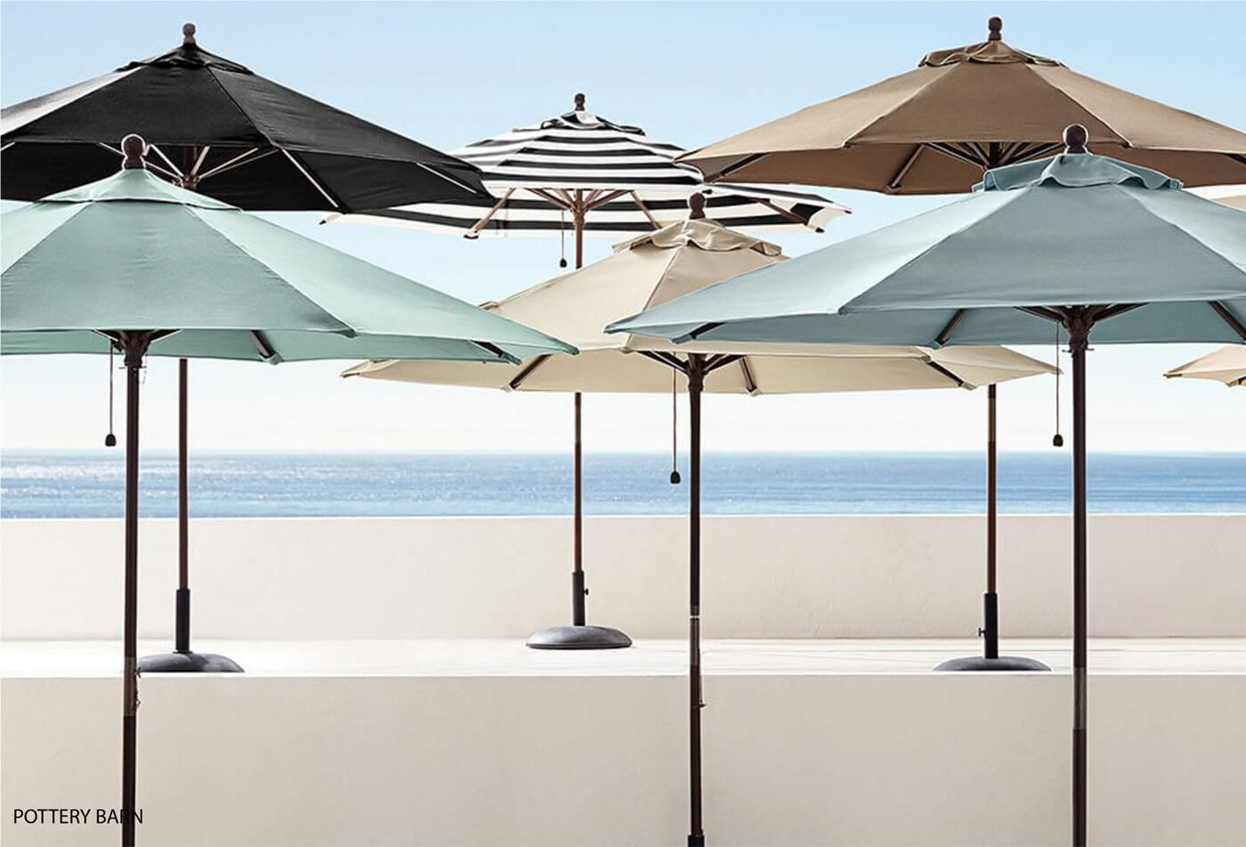 Outdoor parasols