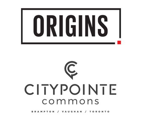 ORIGINS LOGO, CITY COMMONS LOGO